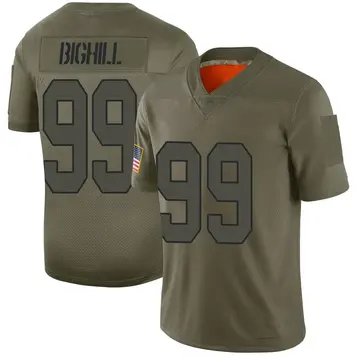 Nike Adam Bighill Youth Limited New Orleans Saints Camo 2019 Salute to Service Jersey
