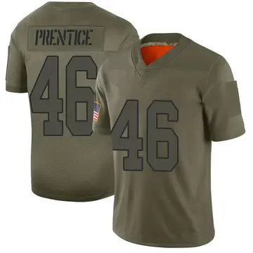 Nike Adam Prentice Men's Limited New Orleans Saints Camo 2019 Salute to Service Jersey