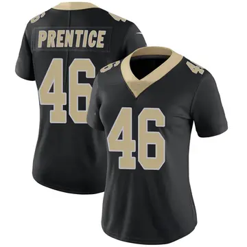 Nike Adam Prentice Women's Limited New Orleans Saints Black Team Color Vapor Untouchable Jersey