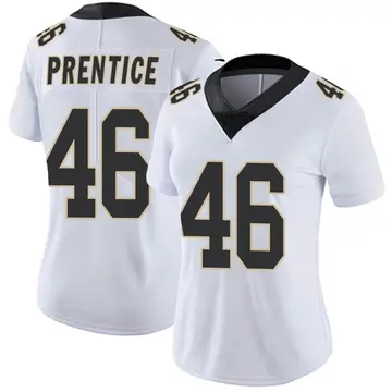 Nike Adam Prentice Women's Limited New Orleans Saints White Vapor Untouchable Jersey