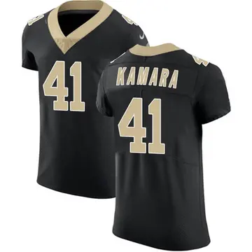 Nike Alvin Kamara Men's Elite New Orleans Saints Black Team Color Vapor Untouchable Jersey