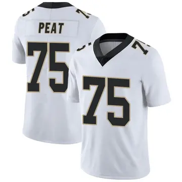 Nike Andrus Peat Youth Limited New Orleans Saints White Vapor Untouchable Jersey