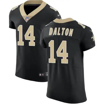 Nike Andy Dalton Men's Elite New Orleans Saints Black Team Color Vapor Untouchable Jersey