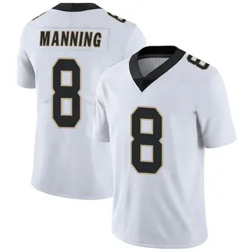 Nike Archie Manning Youth Limited New Orleans Saints White Vapor Untouchable Jersey