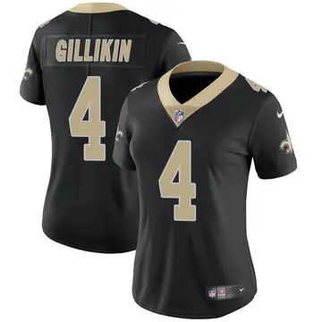 Nike Blake Gillikin Women's Limited New Orleans Saints Black Team Color Vapor Untouchable Jersey