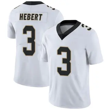 Nike Bobby Hebert Youth Limited New Orleans Saints White Vapor Untouchable Jersey