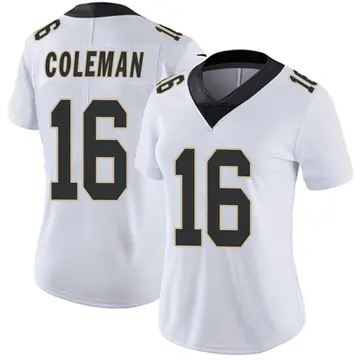 Nike Brandon Coleman Women's Limited New Orleans Saints White Vapor Untouchable Jersey