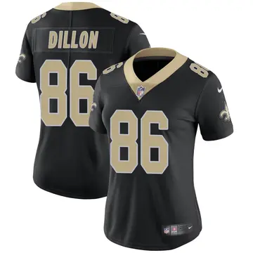 Nike Brandon Dillon Women's Limited New Orleans Saints Black Team Color Vapor Untouchable Jersey