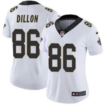 Nike Brandon Dillon Women's Limited New Orleans Saints White Vapor Untouchable Jersey