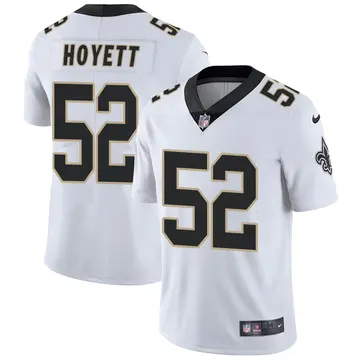 Nike Braxton Hoyett Youth Limited New Orleans Saints White Vapor Untouchable Jersey