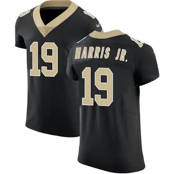 Nike Chris Harris Jr. Men's Elite New Orleans Saints Black Team Color Vapor Untouchable Jersey