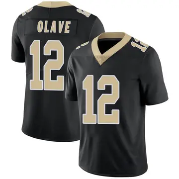 Nike Chris Olave Men's Limited New Orleans Saints Black Team Color Vapor Untouchable Jersey