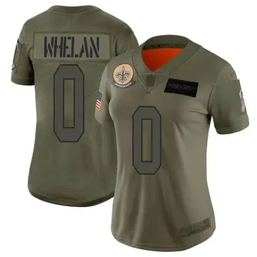 Nike Daniel Whelan Women's Limited New Orleans Saints Camo 2019 Salute to Service Jersey