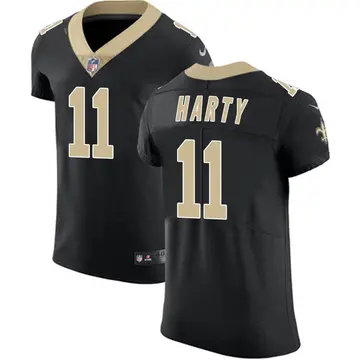 Nike Deonte Harty Men's Elite New Orleans Saints Black Team Color Vapor Untouchable Jersey
