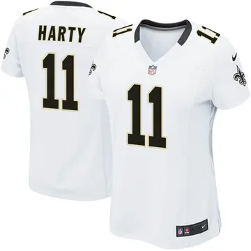Nike Deonte Harty Women's Game New Orleans Saints White Jersey