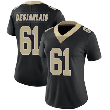 Nike Drew Desjarlais Women's Limited New Orleans Saints Black Team Color Vapor Untouchable Jersey