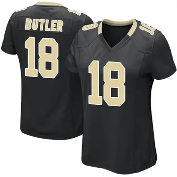 Nike Emmanuel Butler Women's Game New Orleans Saints Black Team Color Jersey