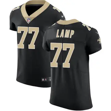 Nike Forrest Lamp Men's Elite New Orleans Saints Black Team Color Vapor Untouchable Jersey