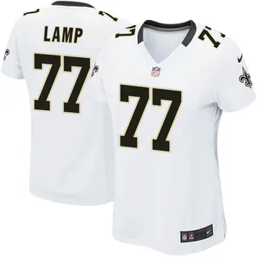 Nike Forrest Lamp Women's Game New Orleans Saints White Jersey