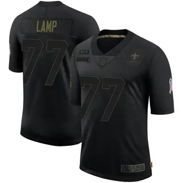 Nike Forrest Lamp Youth Limited New Orleans Saints Black 2020 Salute To Service Jersey