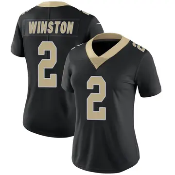 Nike Jameis Winston Women's Limited New Orleans Saints Black Team Color Vapor Untouchable Jersey