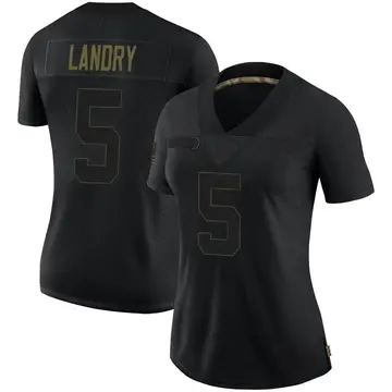 Nike Jarvis Landry Women's Limited New Orleans Saints Black 2020 Salute To Service Jersey