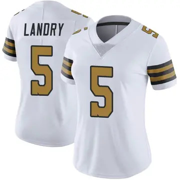 Nike Jarvis Landry Women's Limited New Orleans Saints White Color Rush Jersey