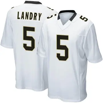 Nike Jarvis Landry Youth Game New Orleans Saints White Jersey