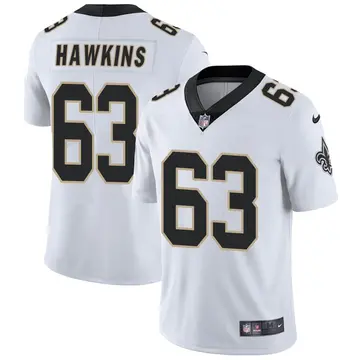 Nike Jerald Hawkins Youth Limited New Orleans Saints White Vapor Untouchable Jersey