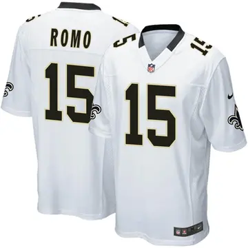 Nike John Parker Romo Men's Game New Orleans Saints White Jersey