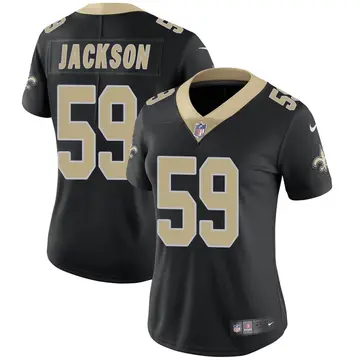 Nike Jordan Jackson Women's Limited New Orleans Saints Black Team Color Vapor Untouchable Jersey