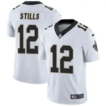 Nike Kenny Stills Youth Limited New Orleans Saints White Vapor Untouchable Jersey