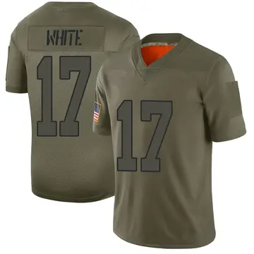 Nike Kevin White Men's Limited New Orleans Saints Camo 2019 Salute to Service Jersey