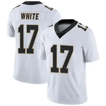 Nike Kevin White Men's Limited New Orleans Saints White Vapor Untouchable Jersey
