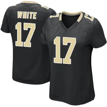 Nike Kevin White Women's Game New Orleans Saints Black Team Color Jersey