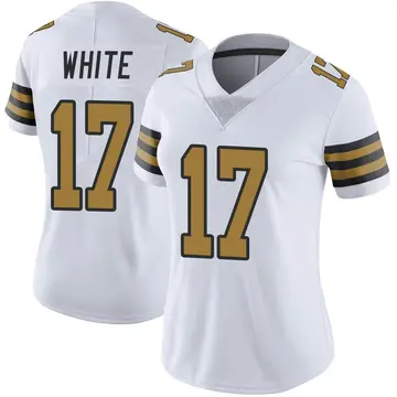 Nike Kevin White Women's Limited New Orleans Saints White Color Rush Jersey