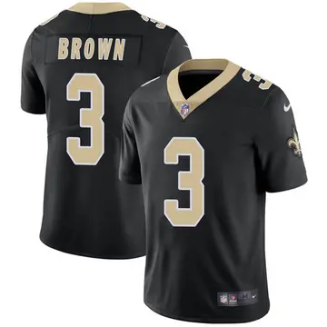 Nike Malcolm Brown Youth Limited New Orleans Saints Black Team Color Vapor Untouchable Jersey