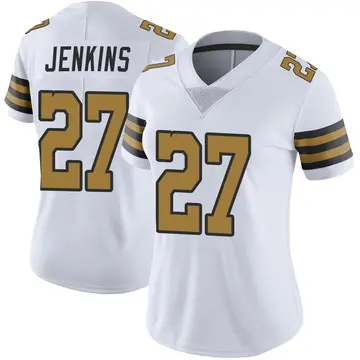 Nike Malcolm Jenkins Women's Limited New Orleans Saints White Color Rush Jersey