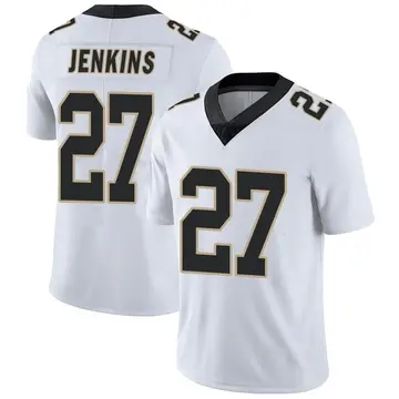Nike Malcolm Jenkins Youth Limited New Orleans Saints White Vapor Untouchable Jersey