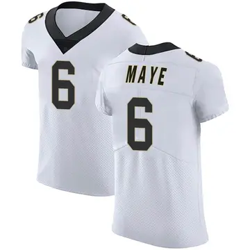 Nike Marcus Maye Men's Elite New Orleans Saints White Vapor Untouchable Jersey