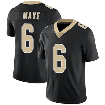 Nike Marcus Maye Men's Limited New Orleans Saints Black Team Color Vapor Untouchable Jersey