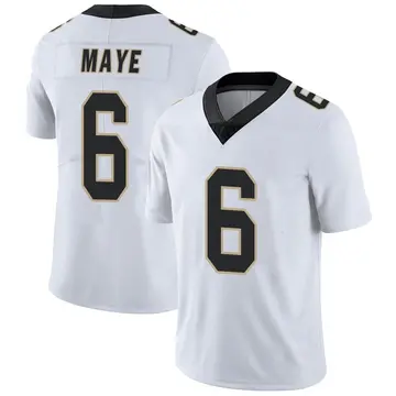 Nike Marcus Maye Men's Limited New Orleans Saints White Vapor Untouchable Jersey