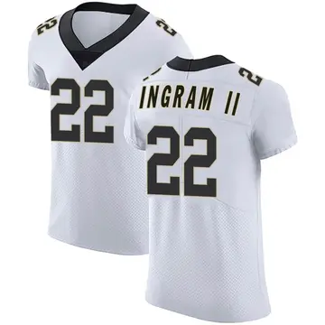Nike Mark Ingram II Men's Elite New Orleans Saints White Vapor Untouchable Jersey