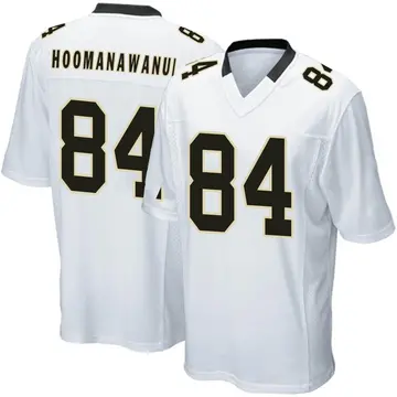 Nike Michael Hoomanawanui Youth Game New Orleans Saints White Jersey