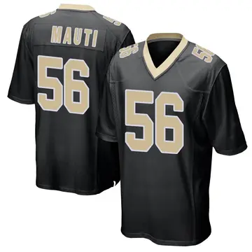 Nike Michael Mauti Youth Game New Orleans Saints Black Team Color Jersey