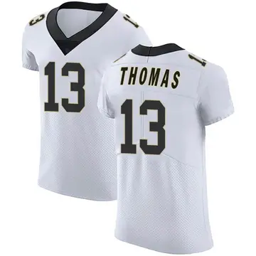 Nike Michael Thomas Men's Elite New Orleans Saints White Vapor Untouchable Jersey