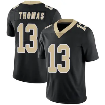 Nike Michael Thomas Men's Limited New Orleans Saints Black Team Color Vapor Untouchable Jersey