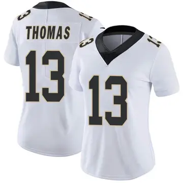 Nike Michael Thomas Women's Limited New Orleans Saints White Vapor Untouchable Jersey