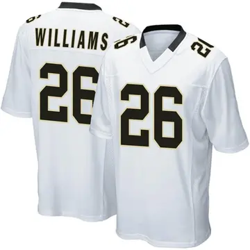 Nike P.J. Williams Men's Game New Orleans Saints White Jersey