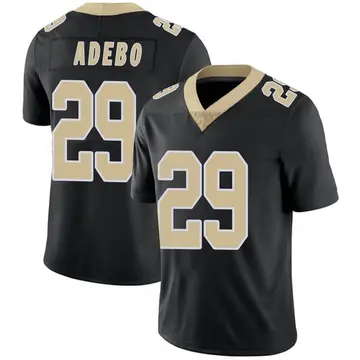 Nike Paulson Adebo Men's Limited New Orleans Saints Black Team Color Vapor Untouchable Jersey